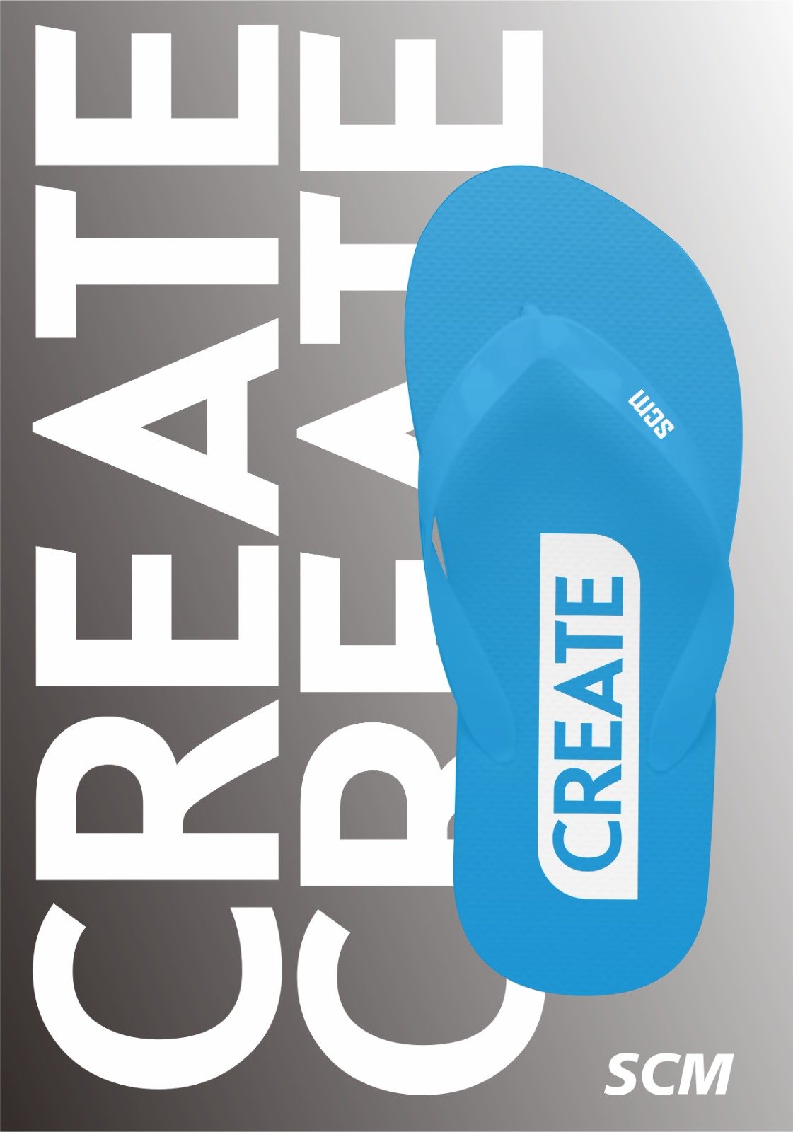 Corporate branded flip flops